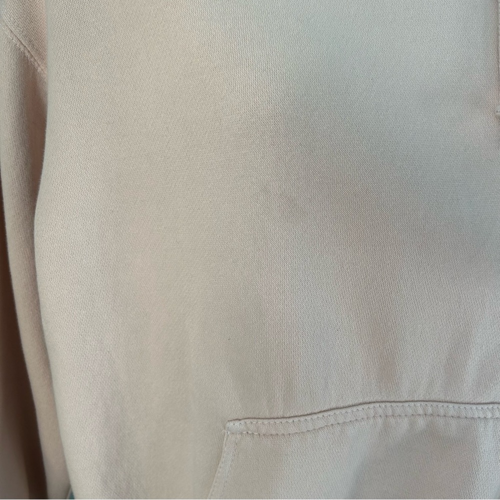 Brandy Melville Oversized Pink Fall Hoodie Sweatshirt - Picture 8 of 8